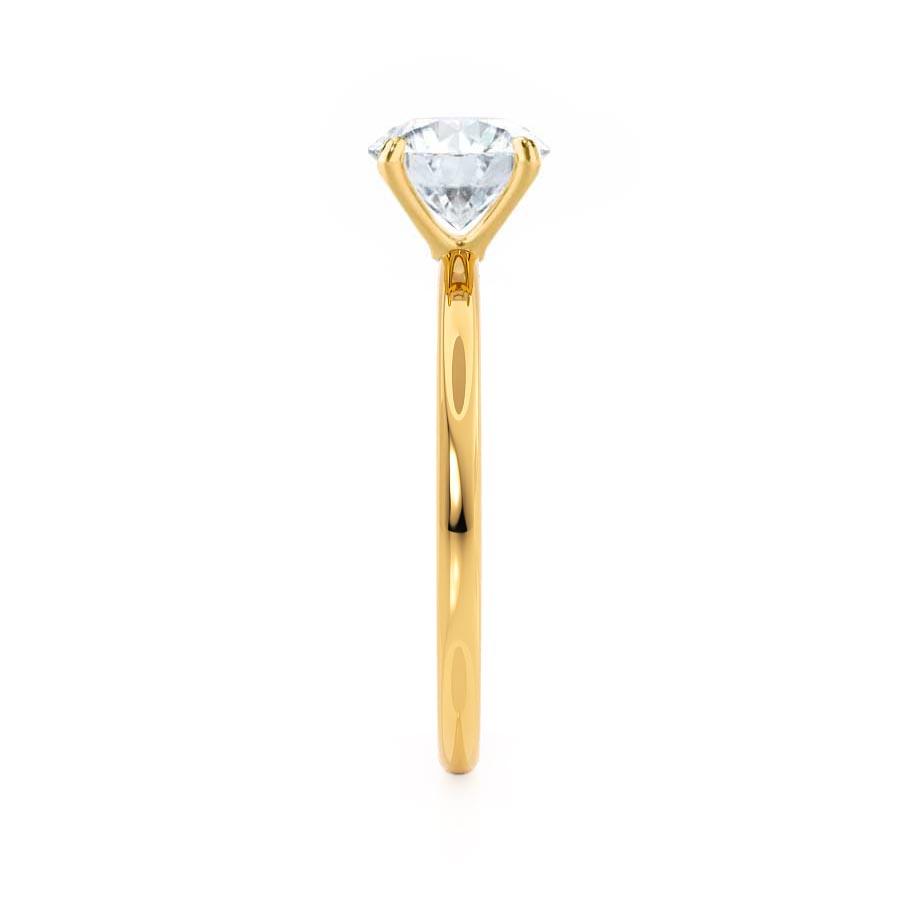 1.01 CT Emerald Solitaire Lab Grown Diamond Engagement Ring