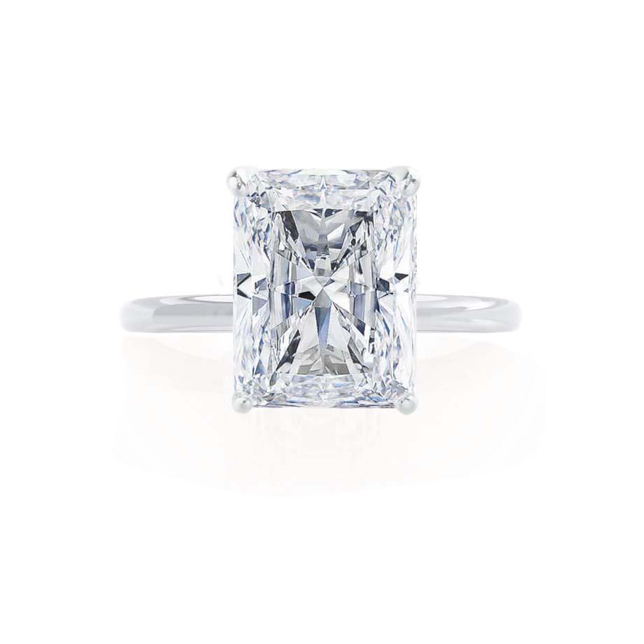1.2  CT Radiant Solitaire Lab Grown Diamond Engagement Ring